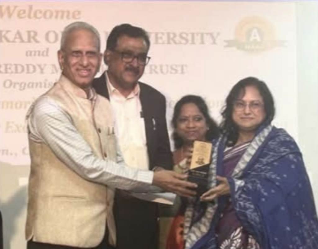 IGNOU ViceChancellor honored with the Prof G Ram Reddy Award for Excellence in Distance Education 2025